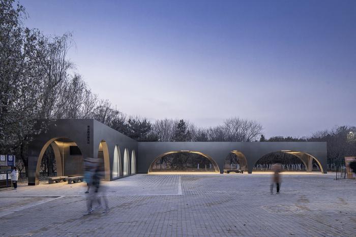 北京奥林匹克森林公园跑者服务站 / TEMP建筑设计工作室
